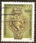 Stamps Germany -  Museo de Historia Alemana en el Zeughaus (DDR).