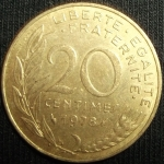 monedas de Europa - Francia -  1978 (Reverso)