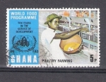 Stamps : Africa : Ghana :  Programa mundial de alimentos