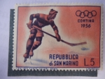 Stamps : Europe : San_Marino :  Olimpiadas de Cortina de ampezzo.
