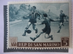 Stamps San Marino -  Olimpiadas de Cortina de ampezzo.