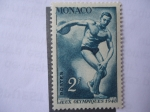 Stamps Monaco -  Jeux Olympiques 1948.
