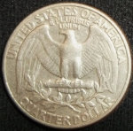 monedas de America - Estados Unidos -  1977 (Reverso)