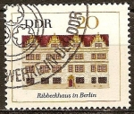 Stamps Germany -  Ribbeck casa en Berlín (construido en 1624)DDR.