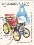 Stamps Nicaragua -  Renault 1899