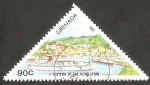 Stamps Grenada -  II Festival de la Revolución, Puerto de San George y un crucero