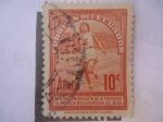Stamps Ecuador -  En Conmemoración de la Primera Olímpiada Bolivariana 1938.