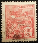 Stamps Brazil -  Aviación