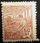Stamps Brazil -  Industría