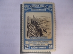 Stamps Costa Rica -  Feria Nacional Agricola, Ganadera e Industrial 1950 - Pesca del Atún en Puntarenas.