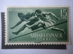 Sellos de Europa - Espa�a -  Sahara Español - Pro Infancia 1954.