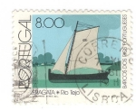 Stamps Portugal -  Barcos de los rios Portugueses. Eragata