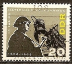 Sellos de Europa - Alemania -  10a.Ejército Nacional del pueblo 1956-1966 (DDR).