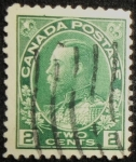 Stamps : America : Canada :  king George V