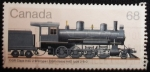 Stamps : America : Canada :  Locomotora CGR clase H4D 2-8-0