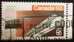Stamps : America : Canada :  Ferrocarril