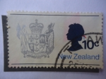 Sellos de Oceania - Nueva Zelanda -  Escudo - New Zealand.
