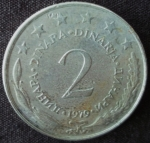 monedas de Europa - Yugoslavia -  1979 (Anverso)