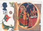 Stamps United Kingdom -  pintura navideña