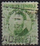 Stamps Spain -  ESPAÑA 1932 664 Sello º Personajes Joaquin Costa 10c Republica Española