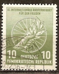 Sellos de Europa - Alemania -  Novena carrera ciclista internacional para la paz (DDR).