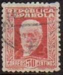 Stamps Spain -  ESPAÑA 1932 669 Sello º Personajes Pablo Iglesias Republica Española 30c