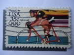 Sellos de America - Estados Unidos -  Olympics 84 - Ciclismo - Serie: Juegos Olímpicos de Los Ángeles 84 - USA