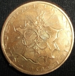 monedas de Europa - Francia -  1980 (Anverso)