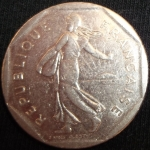 monedas de Europa - Francia -  1981 (Anverso)