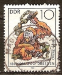 Stamps Germany -  125 años del zoológico de Dresde