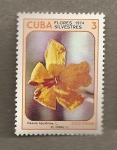 Stamps : America : Cuba :  Flores silvestres