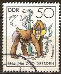 Sellos de Europa - Alemania -  125 años del zoológico de Dresde