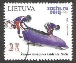 Stamps Europe - Lithuania -  Olimpiadas de invierno en Sochi
