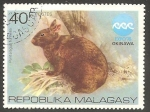 Stamps Madagascar -  Exposición oceanográfica de Okinawa