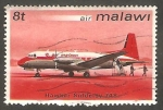 Sellos del Mundo : Africa : Malawi : 179 - Avión de la Compañía Air-Malawi