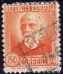 Stamps Spain -  ESPAÑA 1932 671 Sello Personajes. Nicolas Salmerón Usado