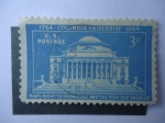 Stamps United States -  1754-Columbia University-1954 - Derecho al conocimiento y su libre utilización.
