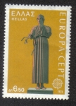 Stamps : Europe : Greece :  " Esculturas " - Auriga