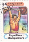 Stamps Madagascar -  alterofilia