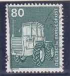 Stamps Germany -  tractor
