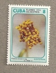 Sellos de America - Cuba -  Flores silvestres
