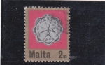 Sellos de Europa - Malta -  escudo
