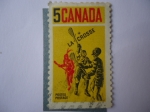 Stamps Canada -  La Crosse.