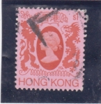 Sellos de Asia - Hong Kong -  reina Isabel II