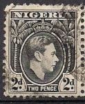 Stamps Nigeria -  gorge VI