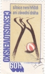 Stamps Czechoslovakia -  seguridad vial