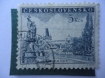Stamps Czechoslovakia -  Praga.