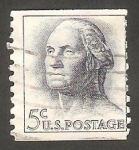 Stamps United States -  741 b - Washington