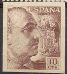 Stamps : Europe : Spain :  general franco