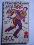 Sellos de Europa - Checoslovaquia -  II Juegos Olímpicos  de Zimne - 1972-Sapporo